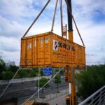 Schäfer&SIS Interlogistik® Container am Kran